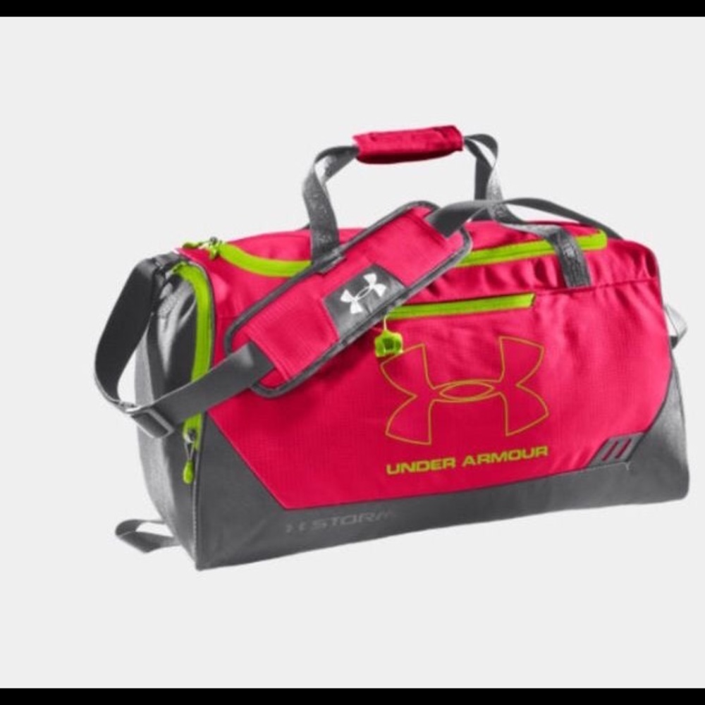 Neon Under Armour Gym/Duffle Bag 🏃🏽‍♀️👟